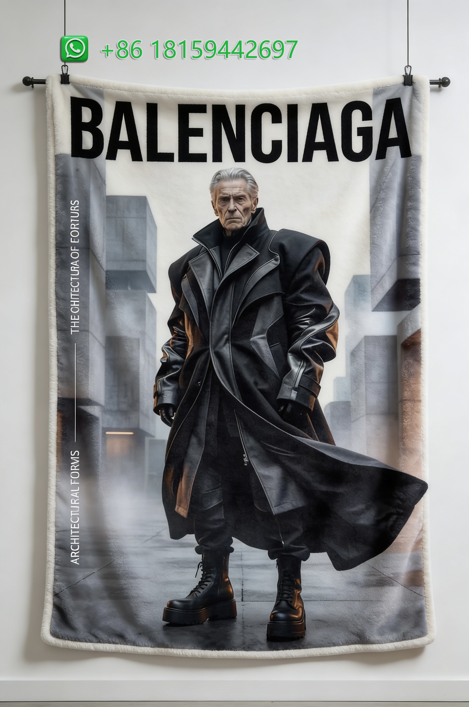Balenciaga Throw Blankets